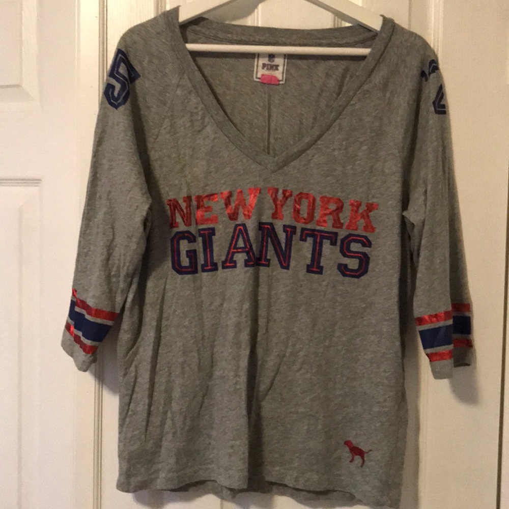 Victoria Secret PINK NFL NY Giants tee